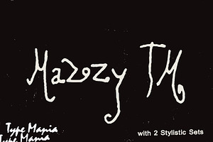 Mazzy TM Alternative Script Font