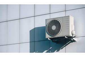 Wall-Mounted Air Conditioner Unit on, an Illustration by tilialucida