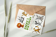 Quirky Safari Animal graphics, an Animal Illustration by PaintPixelCo (Thumbnail 17 of 18)