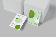 Portrait Discount Card Mockups, an Advertising Mockup by megostudi0 (Thumbnail 2 of 9)