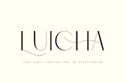 Monic - Modern Ligature Font, a Sans Serif Font by suhadidesign (Thumbnail 3 of 11)