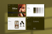 Alpha Brand Guideline, a Brochure Template by Aura Agency (Thumbnail 2 of 9)