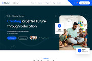 Edumoon - Education WordPress Theme, a WordPress Template by Themesvila (Thumbnail 1 of 6)