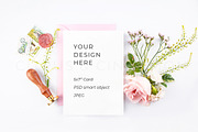 Wedding Stationery Mockup Pack, a Print Template by Citrus and Cinnamon (Thumbnail 3 of 5)