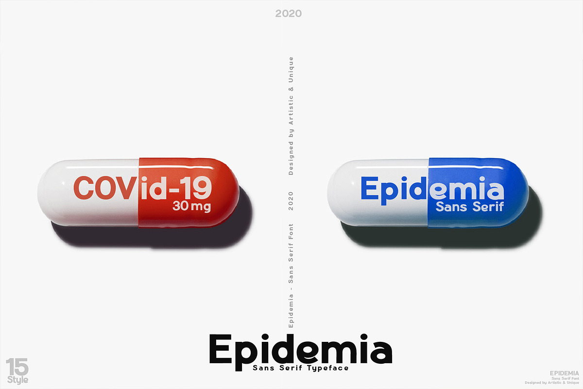 Epidemia - Sans Serif Font Family preview 2