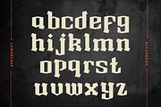 Amoera Blackletter - Logo Font, a Blackletter Font by Illushvara Design (Thumbnail 9 of 11)