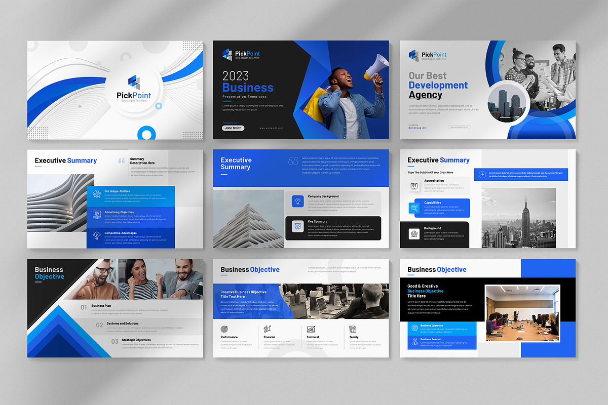 Business Keynote Presentation, a Presentation Template by GenerousArt (Photo 2 of 20)