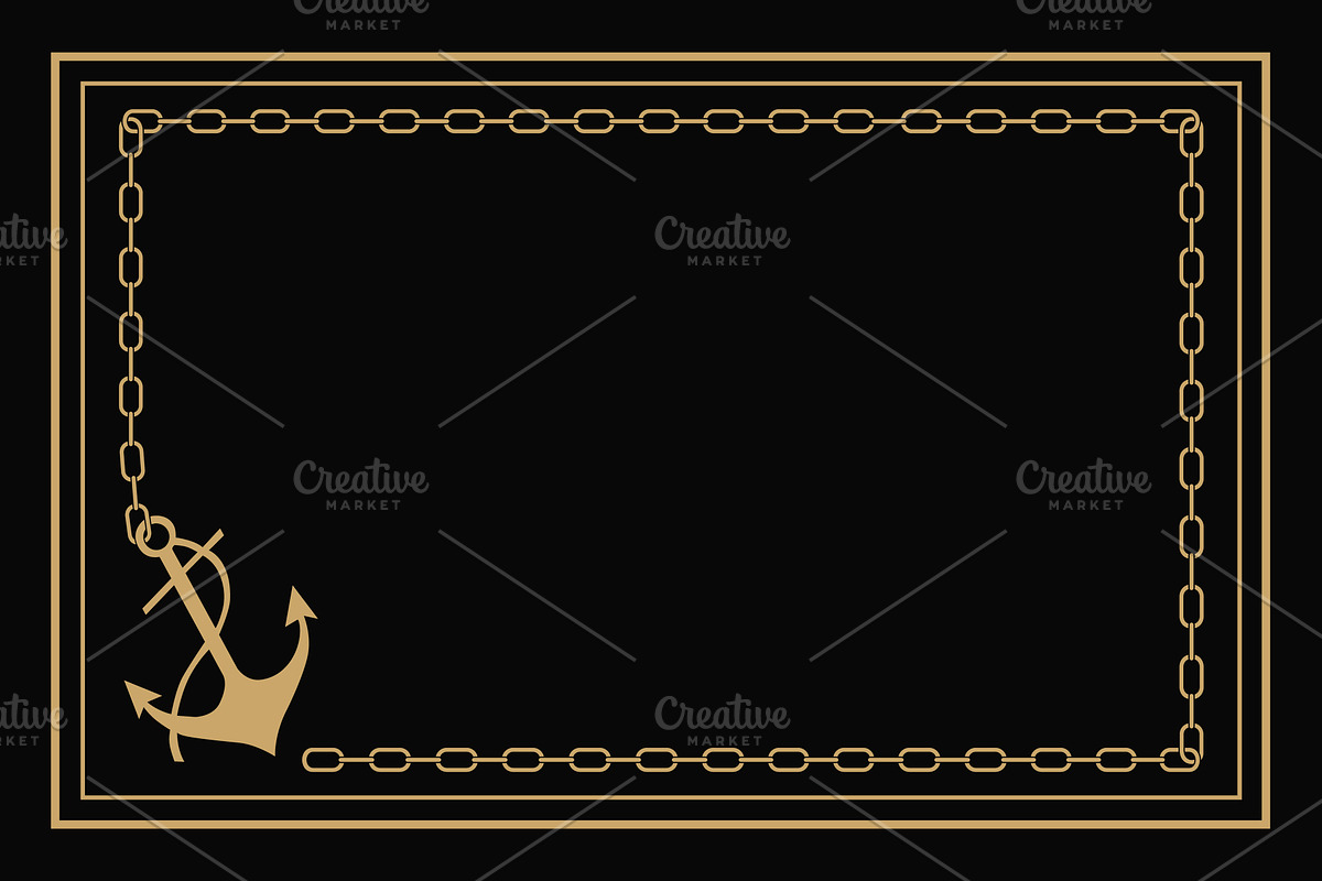 Ornamental Vector Frames & Borders, a Pattern Graphic by Newage Designs by Bora (Photo 7 of 8)