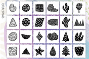 Abstract Procreate Brush Bundle, a Brush Add-On by cugypress (Thumbnail 18 of 23)