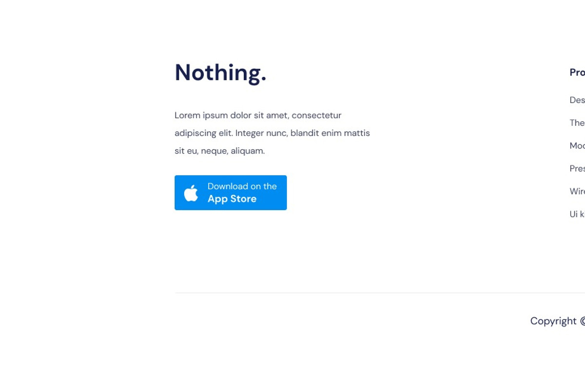 Footer UI KIT, an UI Kit Template by ArtGalaxy (Photo 2 of 2)