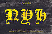 Dream Culture (intro sale), a Blackletter Font by Rvq Type Foundry (Thumbnail 6 of 8)