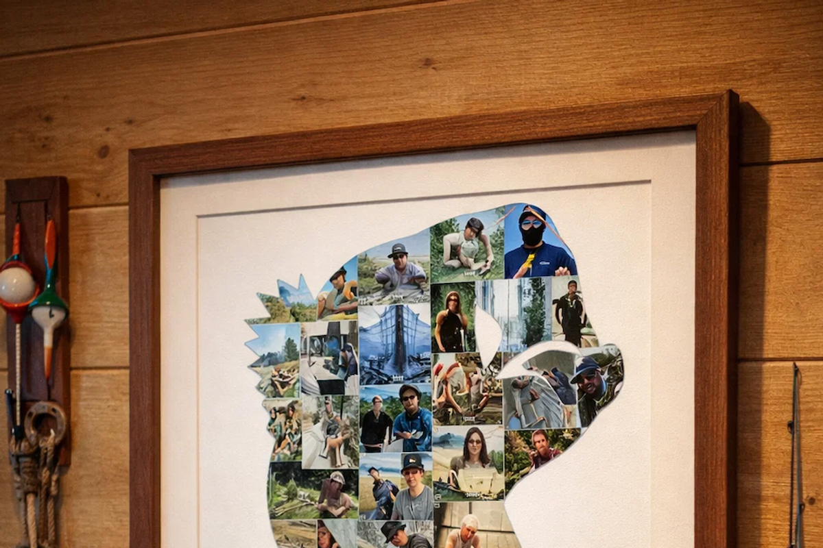 Canva Bass Fish Photo Collage, a Poster Template by AIW SOLUTIONS (Photo 2 of 4)