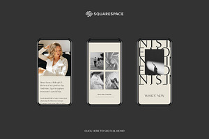 Photography Squarespace 7.1 Website