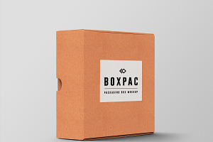 Food Packaging Box Mockups