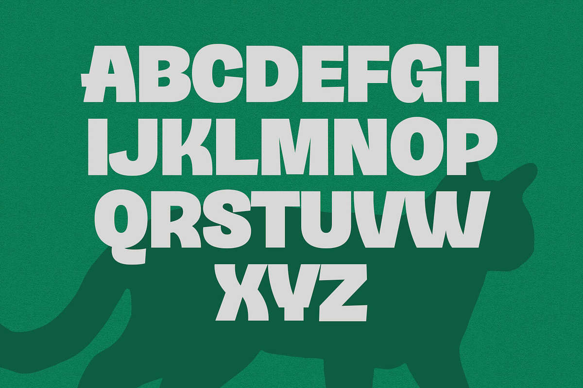 Glugate - Bold Display Font, a Sans Serif Font by Pixesia Studio (Photo 11 of 12)