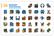 3,600 Icons x3 Styles, an Outline Icon by monkik (Thumbnail 44 of 299)
