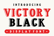 Victory Black, a Blackletter Font by Fourteen Letter (Thumbnail 1 of 7)
