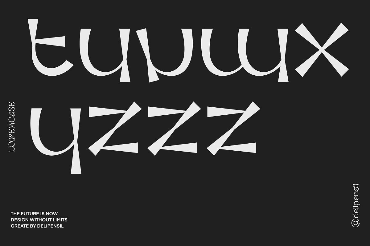 Artex – Futuristic Sans Serif Font, a Sans Serif Font by delipensil (Photo 7 of 9)