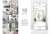 Frames & Walls Mockup Bundle - 5, a Print Template by Yuri-U (Thumbnail 2 of 31)