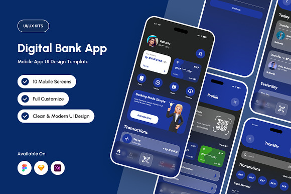 Nyimpen - Mobile Wallet UI Kit preview 6