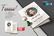 Funeral Program And Prayer Card, a Brochure Template by crazyOWL (Thumbnail 1 of 9)