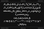 Nurokhim – Arabic Style Font, a Script Font by Prioritype Co (Thumbnail 10 of 10)