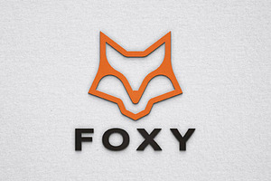 Fox Foxy Animal Head Mascot Logo, a Branding & Logo Template by jongcreative