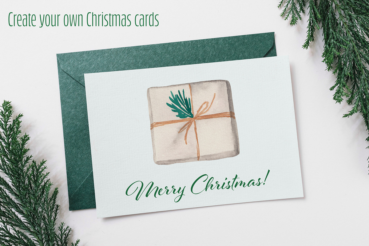 Watercolor Christmas, an Education Illustration by Visual Animal (Photo 4 of 10)