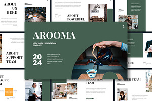 Arooma - Google Slides Template, a Presentation Template by inspirasign