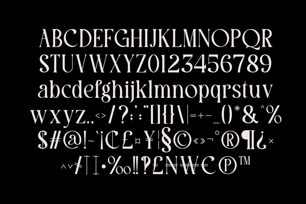 Maoze - Classic Serif Font, a Serif Font by MaikoHatta (Photo 6 of 7)