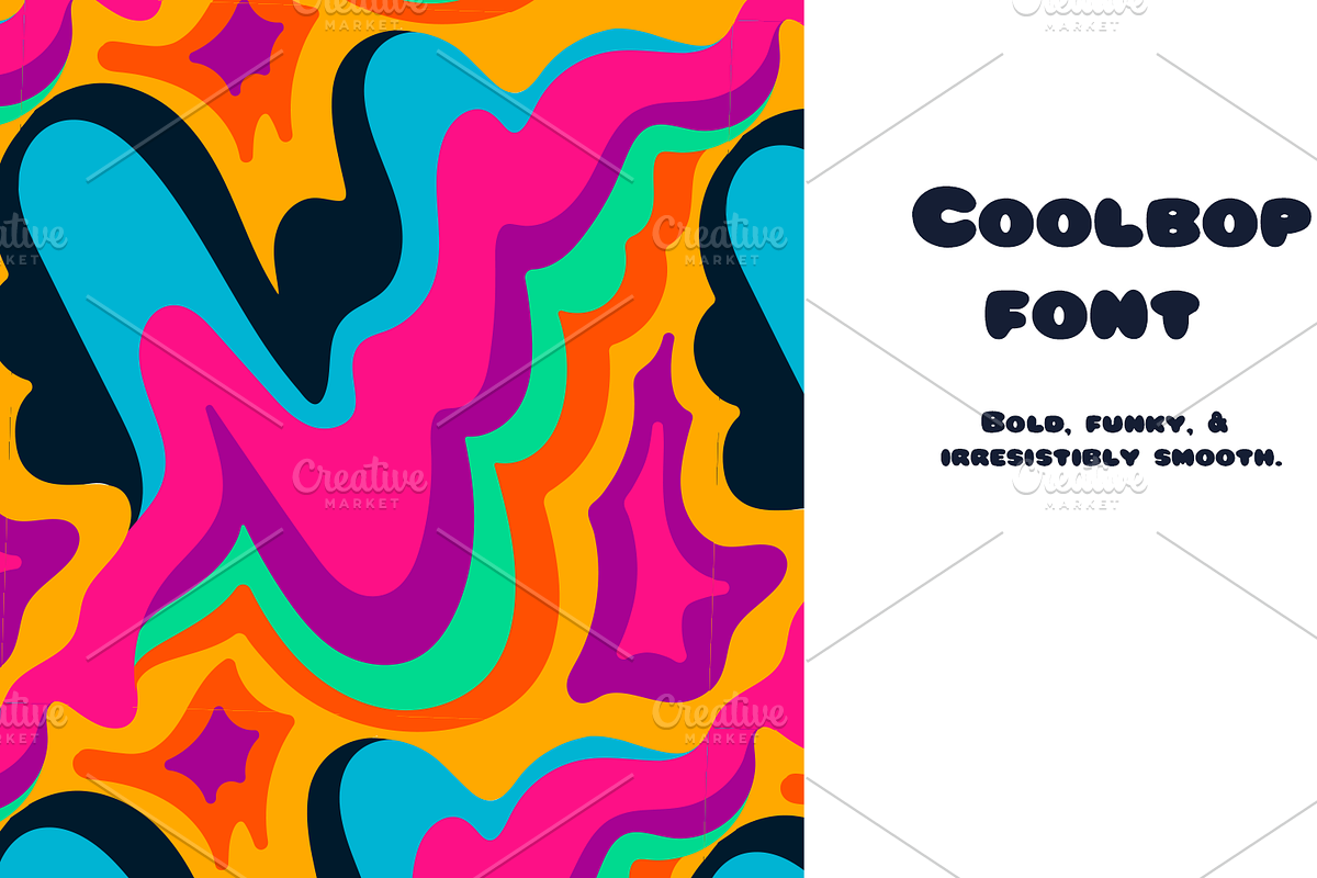 Coolbop font-Normal-0114-25, a Font by canve (Photo 1 of 2)