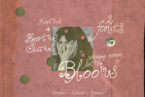 Hortus - Hand Script, a Script Font by Lilithcollageart