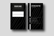 Business Card Layout, a Business Card Template by MightyDesign (Thumbnail 1 of 6)