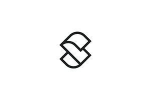 Abstract Letter S Logotype.