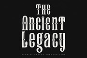 Heritage Ornate, a Slab Serif Font by Wow Magic (Thumbnail 4 of 6)