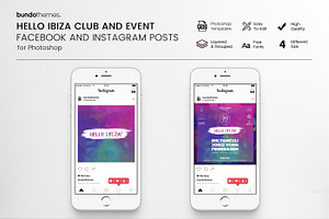 Hello Ibiza Club Social Media