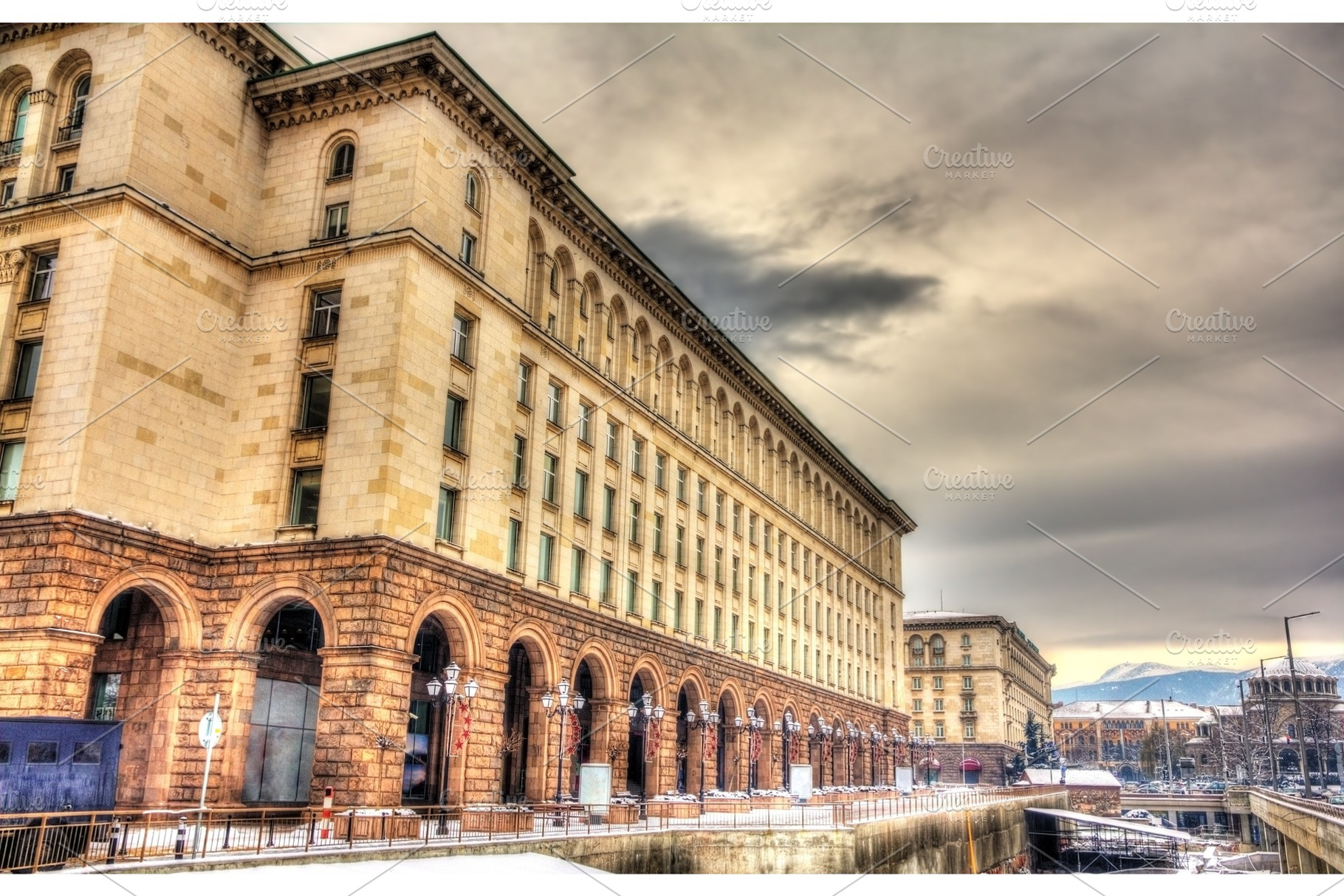 Central Department Store (TZUM) in Sofia - Bulgaria, an Architecture Photo by Leonid Andronov