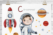 Cute Alphabet Professions. Part 1, an Object Graphic by Kate_Rina (Thumbnail 5 of 21)