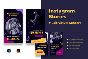 Music Virtual Instagram Stories