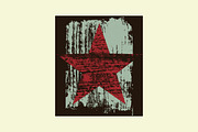 Grunge Stars abstract background set, a Decorative Illustration by PoPaShop (Thumbnail 4 of 9)