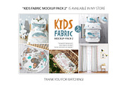 KIDS Fabric Mockup Pack - 1, a Household Mockup by Yuri-U (Thumbnail 21 of 21)
