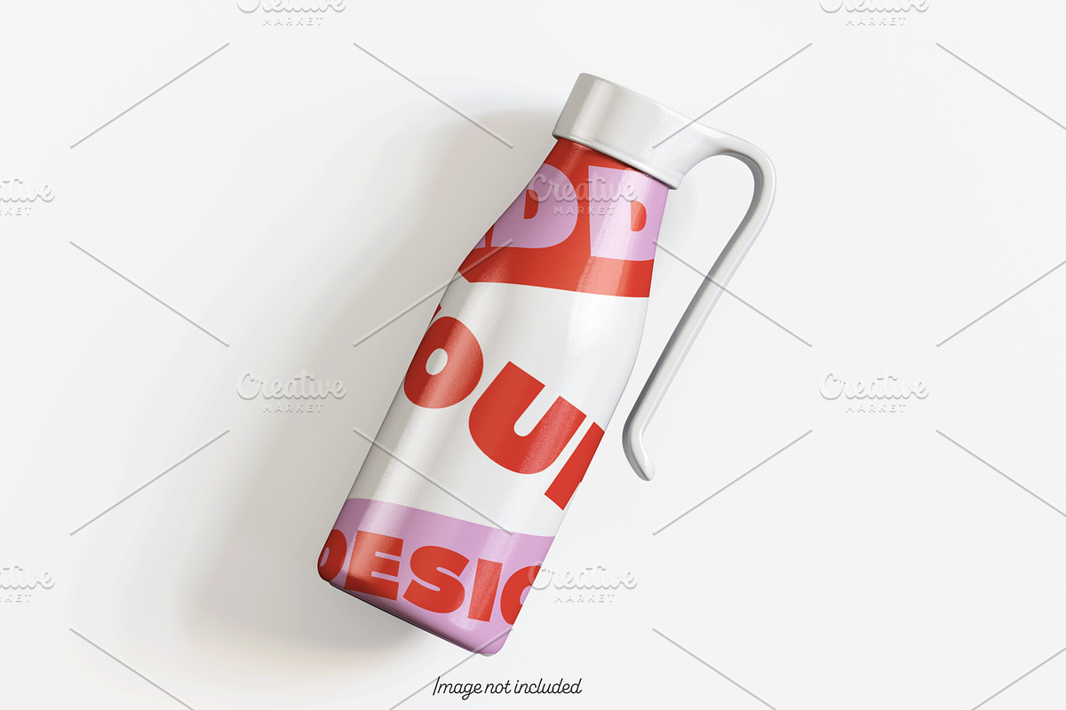 Water bottle mockup bundles, a Cups & Container Mockup by Ambo Ampeng (Photo 8 of 32)