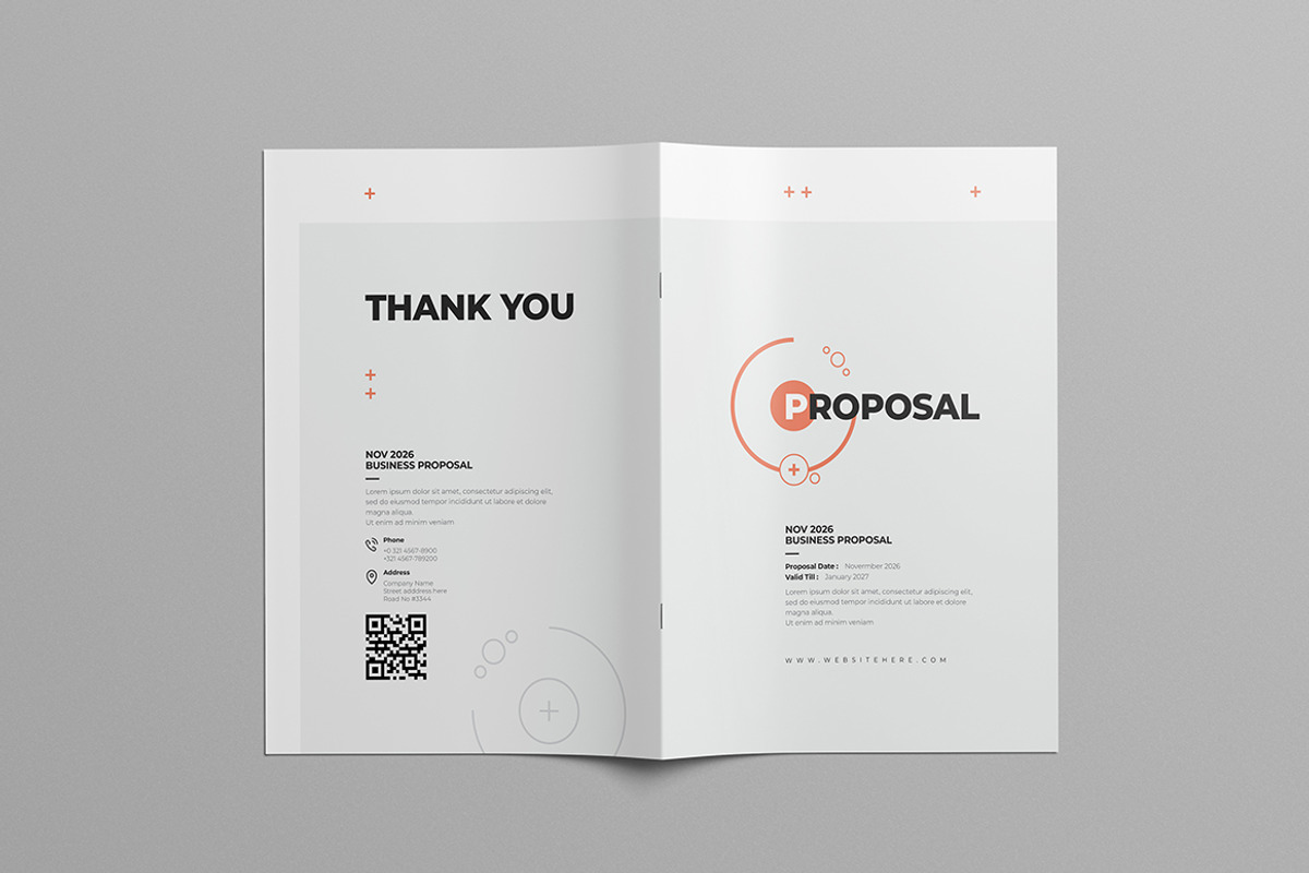 Business Proposal | Word & InDesign, a Brochure Template by HiveArts (Photo 9 of 9)