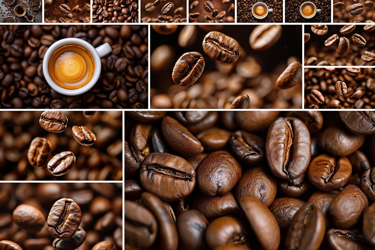 Coffee beans - 41 images, a Food & Drink Photo by Handmadefont (Photo 6 of 12)