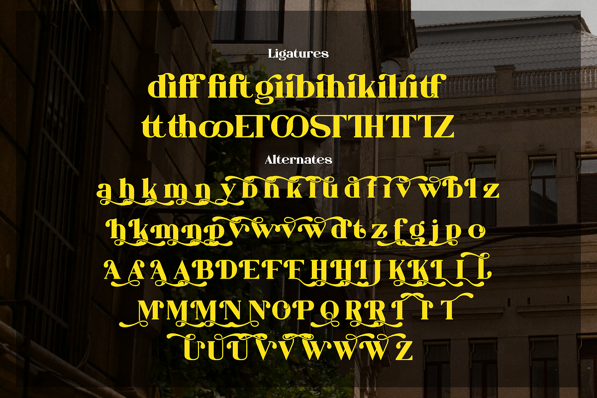 Qurgo Woody | Stylish Retro Serif, a Serif Font by Denustudios (Photo 13 of 13)