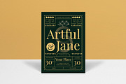 Green Anniversary Invitation, a Card Template by graphicook (Thumbnail 1 of 3)