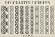 50 Decorative Borders & Tiles, an Object Graphic by dacascas (Thumbnail 4 of 8)