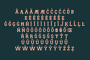 Moving Forward - Slab Serif Fonts, a Slab Serif Font by Crump Hand (Thumbnail 8 of 8)