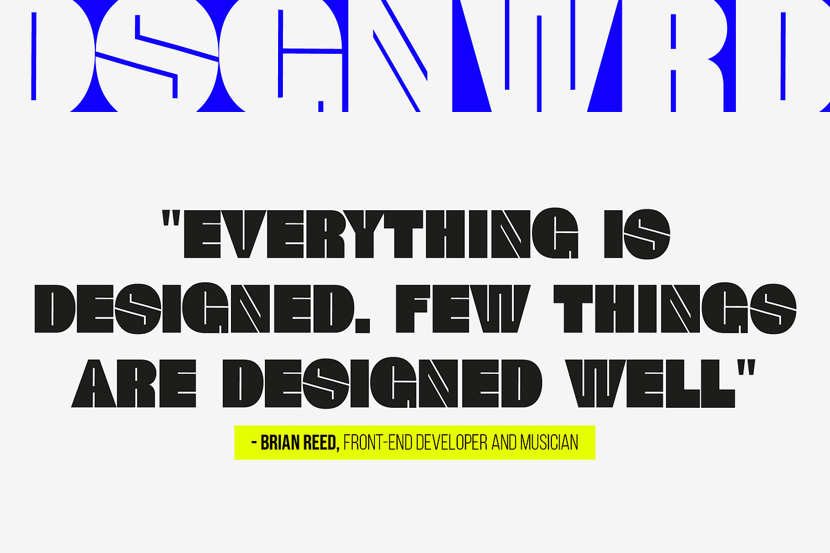 Knob Display Typleface, a Sans Serif Font by Sundaylab (Photo 7 of 7)