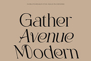 CS Aurellyn – Art Nouveau Font, a Serif Font by Craft Supply Co. (Thumbnail 4 of 8)